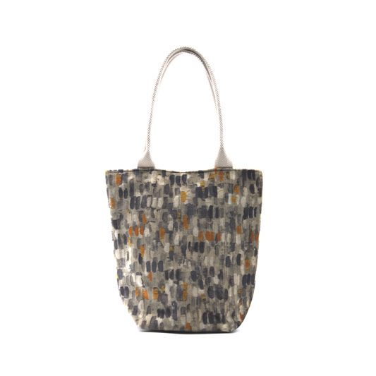 TOTE Astratto - grigio e arancio