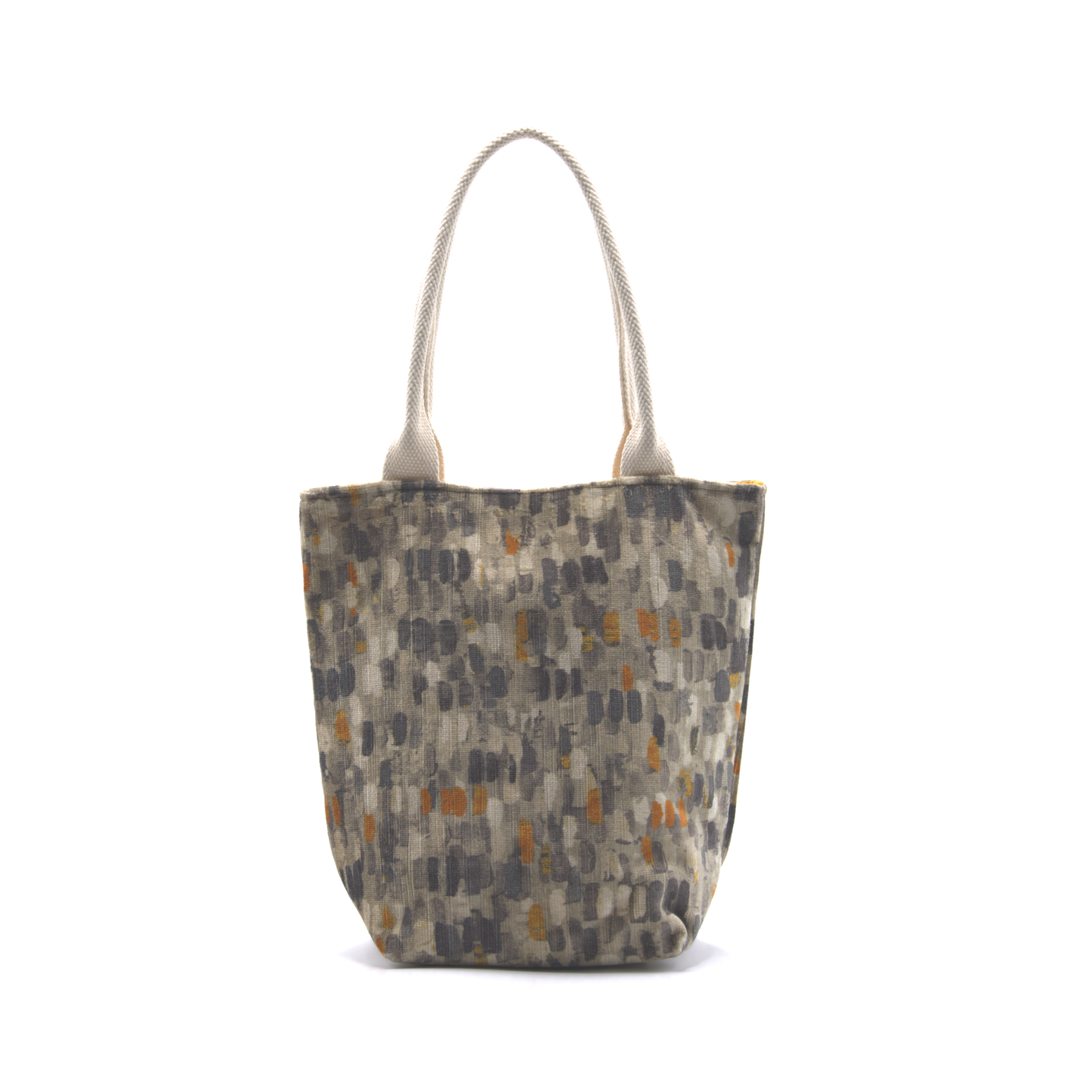 TOTE Astratto - grigio e arancio