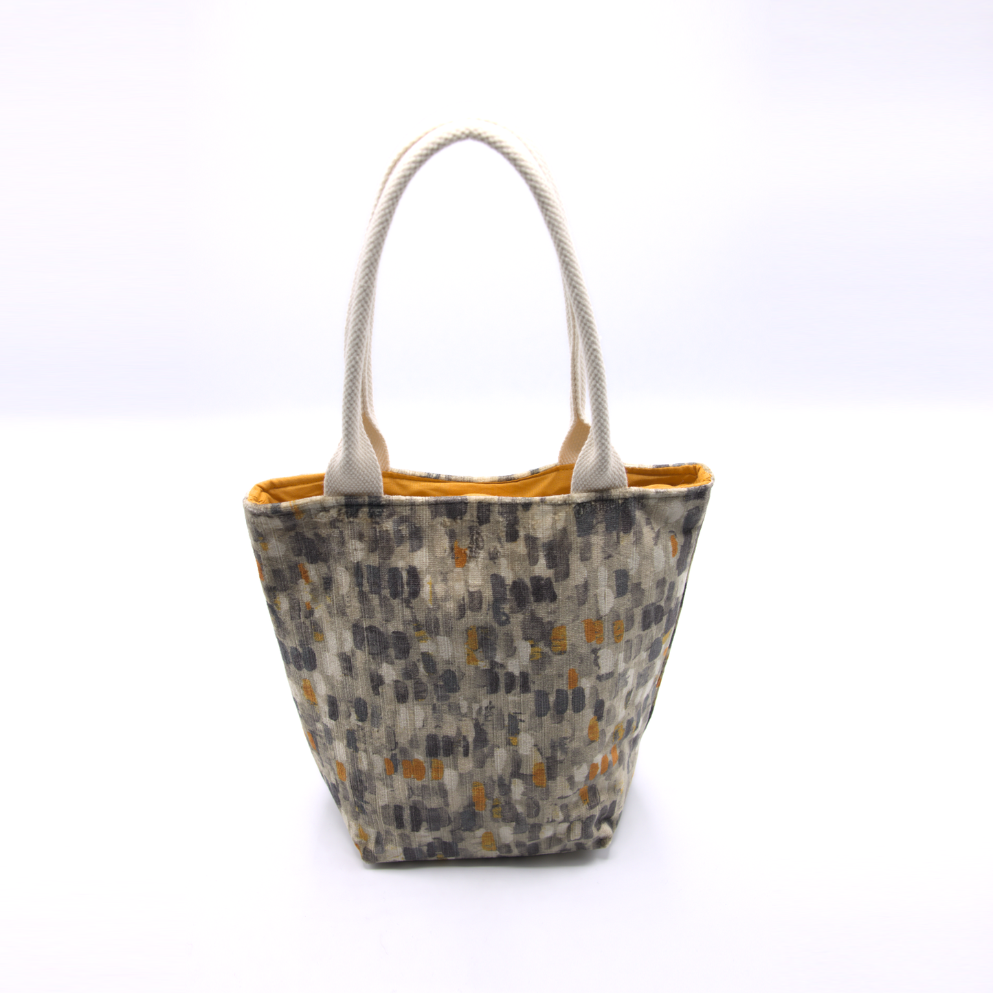 TOTE Astratto - grigio e arancio